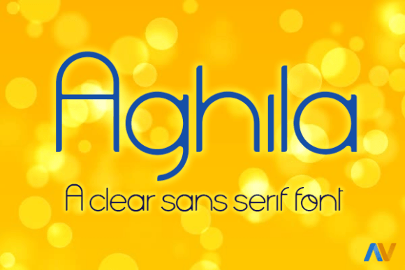 Aghila: A Modern Sans Serif for Editorial Design