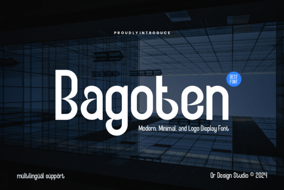 Bagoten: A Font for Business Brilliance