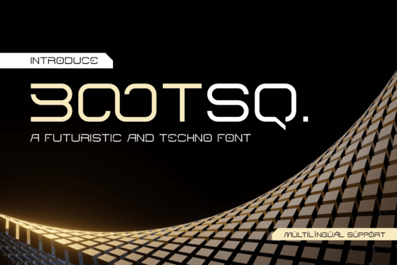 Bootsq: A Modern Sans Serif for Web Design