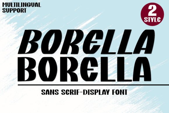 Borella: A Sophisticated Sans Serif