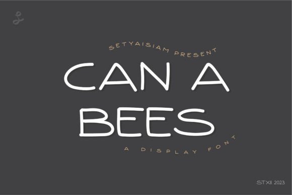 Can a Bees Font Review