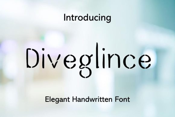 Diveglince: A Stylish Sans Serif Font