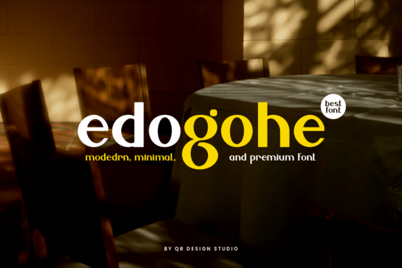 Edogohe: A Timeless Sans Serif