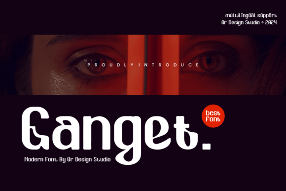 Ganget: A Bold Sans Serif for Campaigns