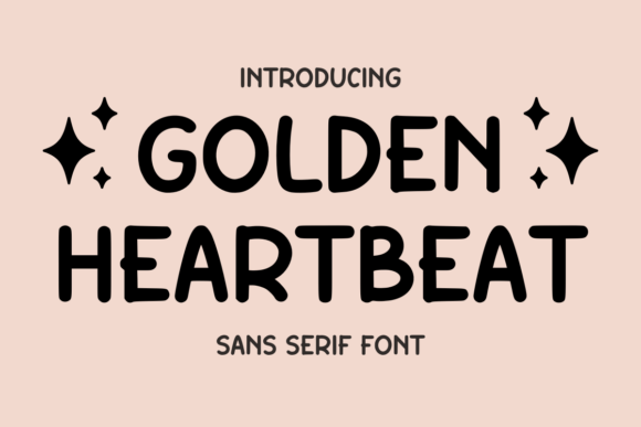 Golden Heartbeat: A Font That Brings Your Brand to Life