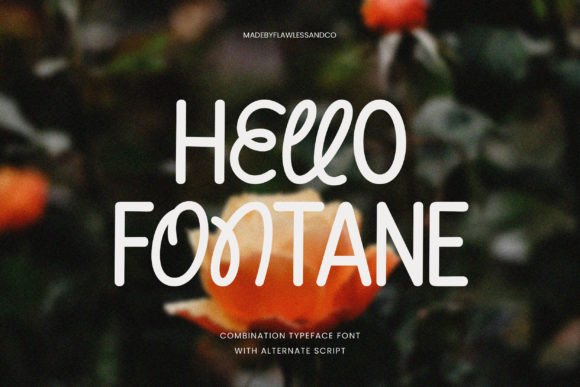Hello Fontane: A Modern Sans Serif with Personality
