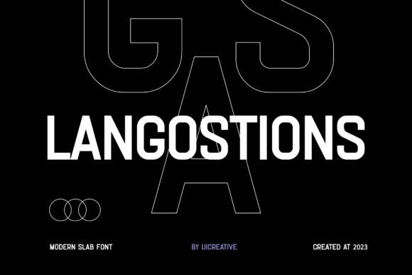 Langostions: A Bold Sans Serif for Modern Design