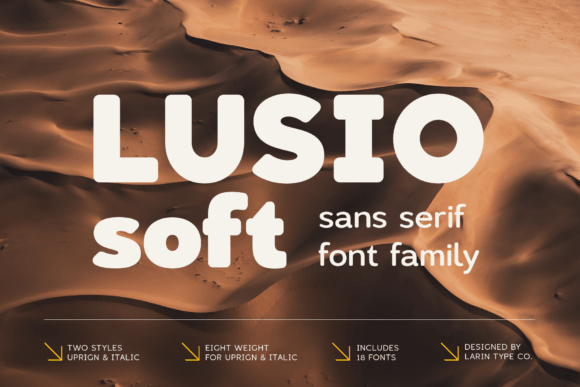Lusio Soft: A Font for Professional Branding