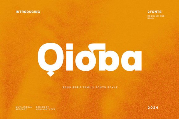 Qioba: A Font for Clear Campaigns