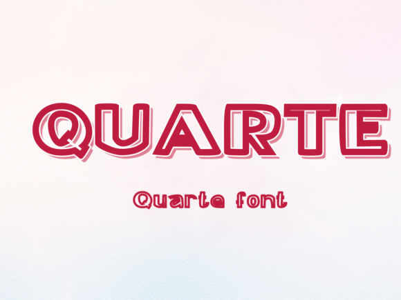Quarte: A Unique Sans Serif