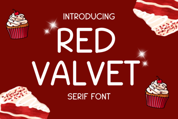 Red Valvet Font for Business