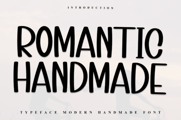 Romantic Handmade Font for Business