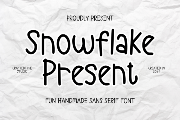 Snowflake Present Font Review