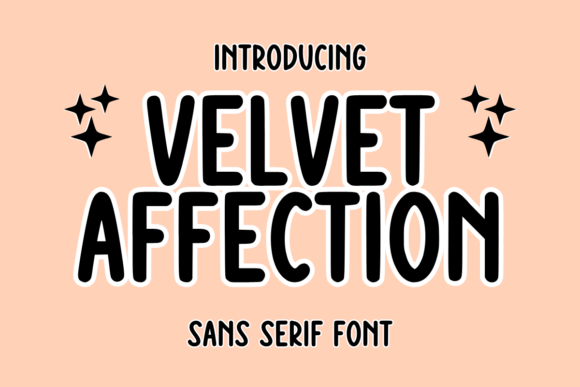 Velvet Affection: A Font for Creative Campaigns