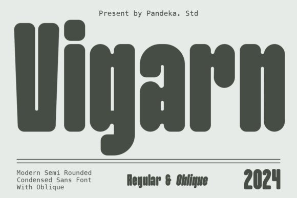 Vigarn: A Playful Sans Serif for Better Reading